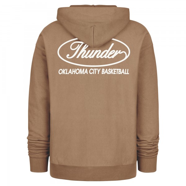 Толстовка Oklahoma City Thunder 47 Khaki Triple Double Foundation Premium
