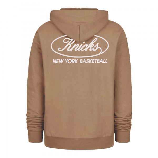 New York Knicks 47 Khaki Triple Double Foundation Premium Hoodie Sweatshirt