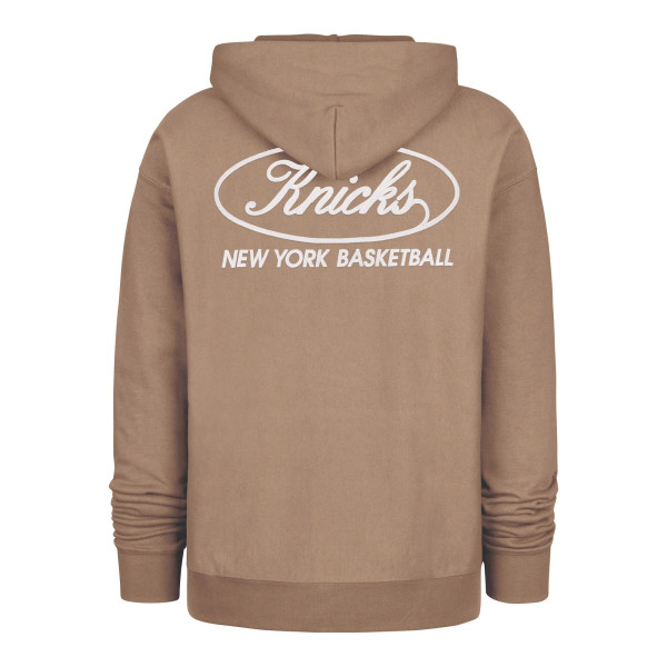 Толстовка New York Knicks 47 Khaki Triple Double Foundation Premium Sweatshirt