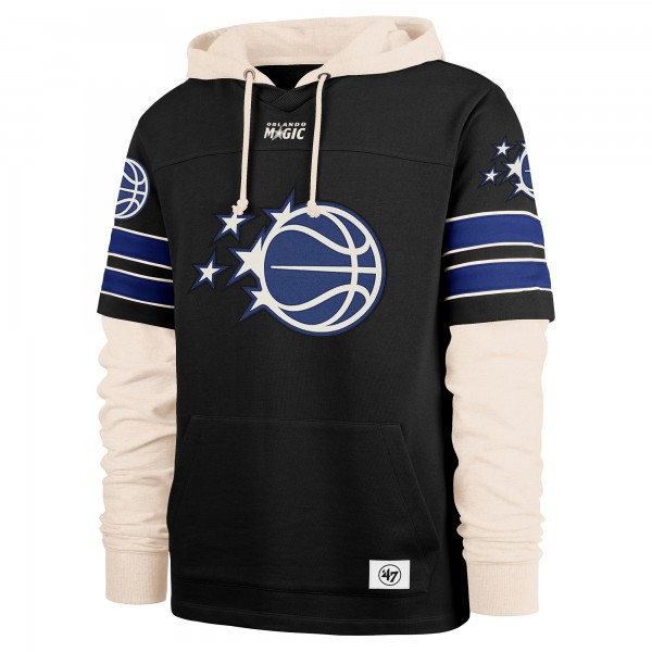 Толстовка Orlando Magic 47 Black Split Zone Cornerback Duo