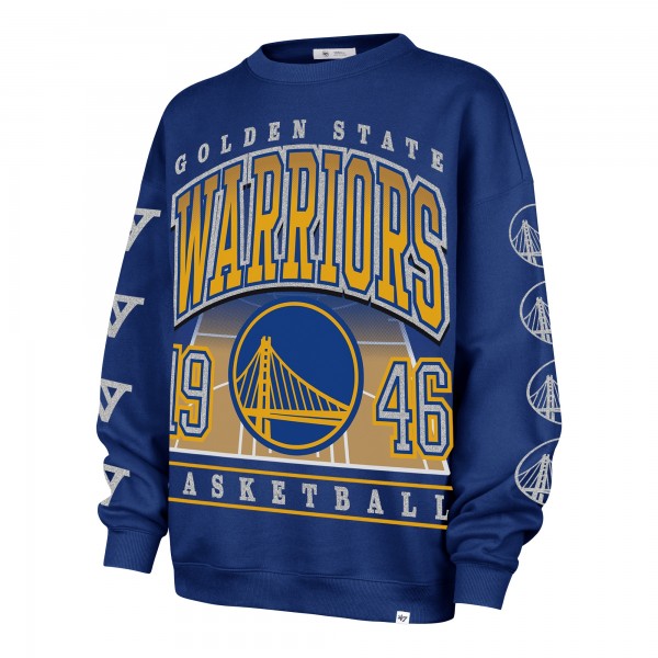 Женская Golden State Warriors 47 Royal Go Big Oversized Sweatshirt