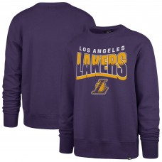 Кофта Unisex Los Angeles Lakers 47 Purple Brush By Headline Crewneck
