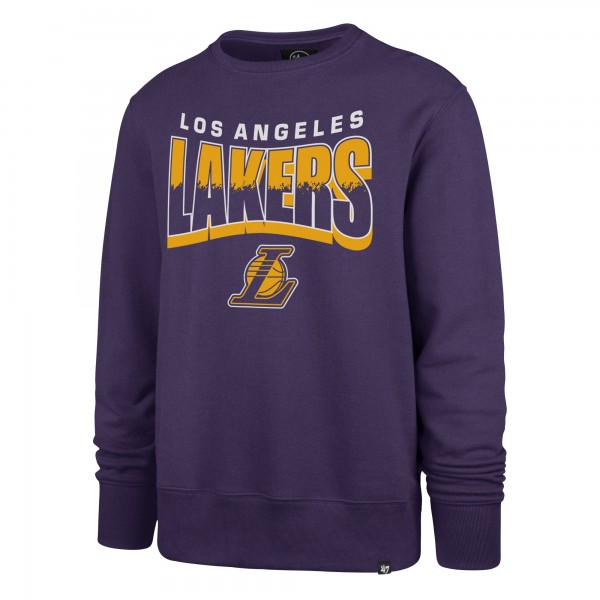 Кофта Unisex Los Angeles Lakers 47 Purple Brush By Headline Crewneck
