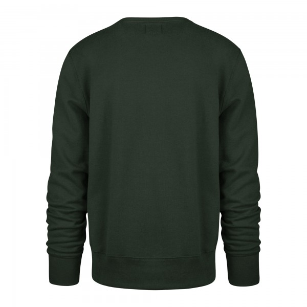 Unisex Milwaukee Bucks 47 Hunter Green Brush By Headline Crewneck Sweatshirt