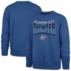Кофта Unisex Oklahoma City Thunder 47 Blue Brush By Headline Crewneck