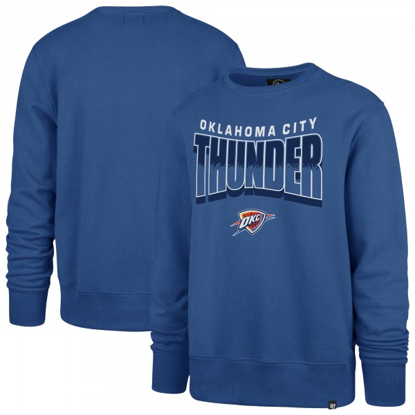 Кофта Unisex Oklahoma City Thunder 47 Blue Brush By Headline Crewneck