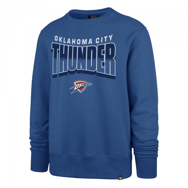 Кофта Unisex Oklahoma City Thunder 47 Blue Brush By Headline Crewneck