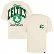 Unisex Boston Celtics 47 Cream Crossover Collection Foundation Pocket T-Shirt