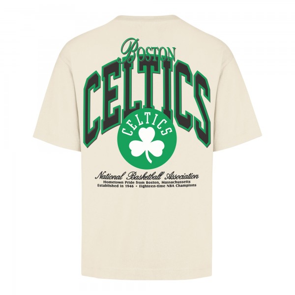 Unisex Boston Celtics 47 Cream Crossover Collection Foundation Pocket T-Shirt