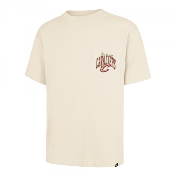 Unisex Cleveland Cavaliers 47 Cream Crossover Collection Foundation Pocket T-Shirt