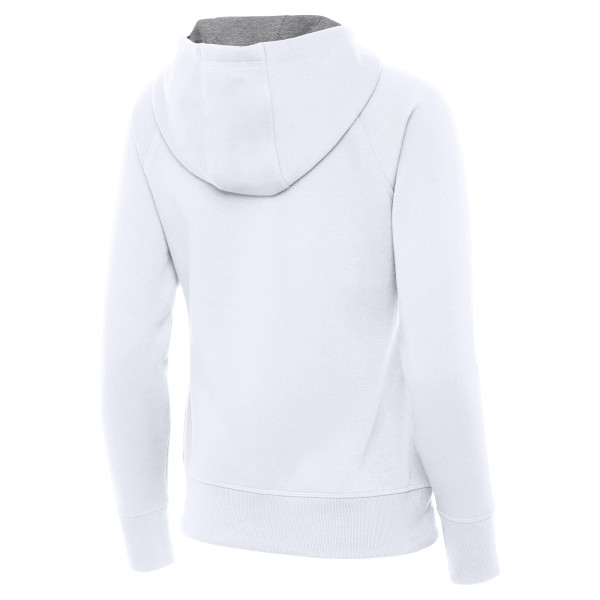 Женская Толстовка France National Team Antigua Takeover Full-Zip - White