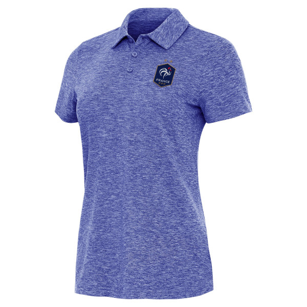Женская Поло France National Team Antigua Triple Shot - Heather Royal