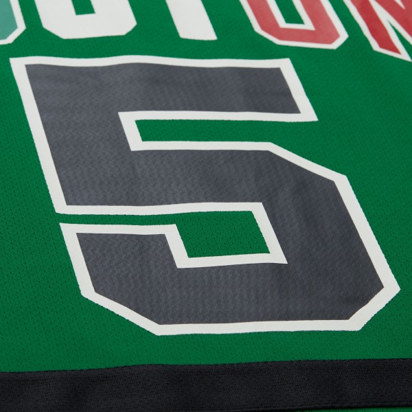 Unisex Boston Celtics Kevin Garnett Mitchell & Ness Kelly Green Maxxed Out Fashion Hockey Jersey