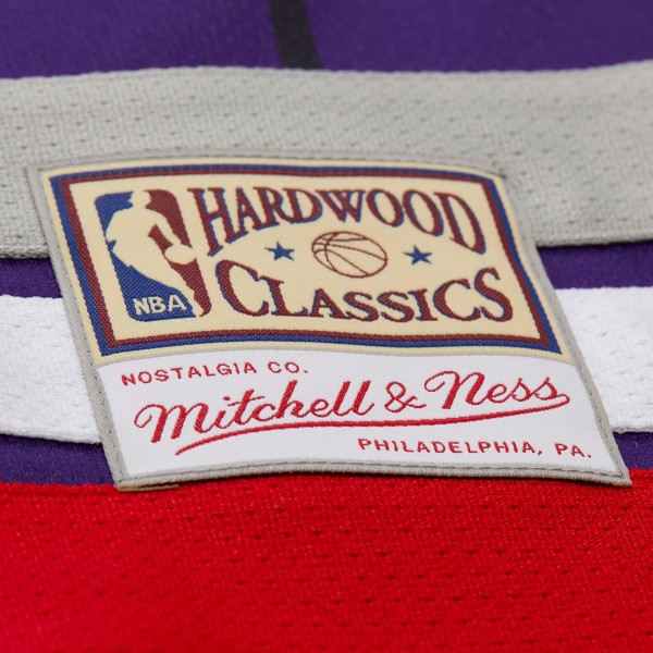 Unisex Toronto Raptors Vince Carter Mitchell & Ness Purple Maxxed Out Fashion Hockey Jersey