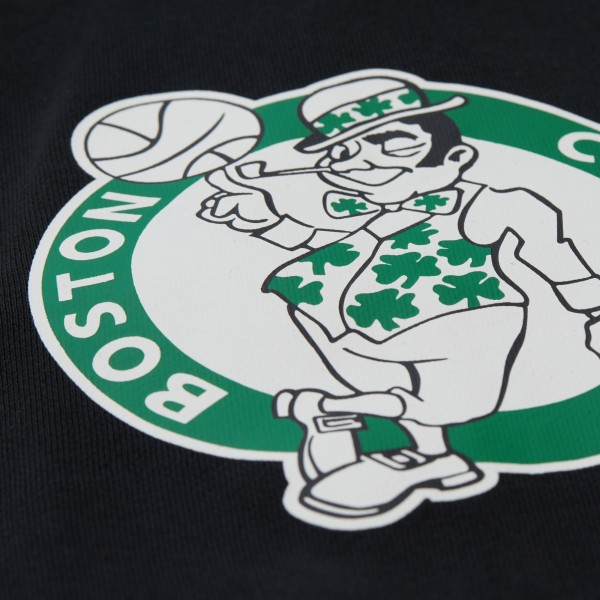 Unisex Boston Celtics Kevin Garnett Mitchell & Ness Black Hardwood Classics Maxxed Out Full-Zip Hoodie