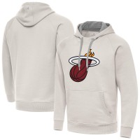 Толстовка Miami Heat Antigua Cream Big Logo Victory