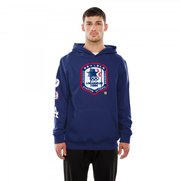 Los Angeles Dodgers x The Heritage Collection New Era Royal LA84 Summer Olympics Hoodie