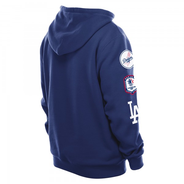 Los Angeles Dodgers x The Heritage Collection New Era Royal LA84 Summer Olympics Hoodie
