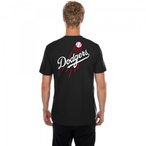 Los Angeles Dodgers x The Heritage Collection New Era Black LA84 Summer Olympics T-Shirt
