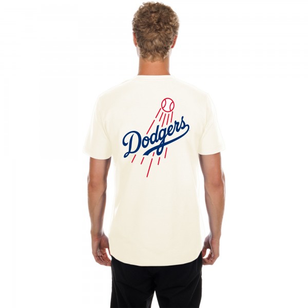 Los Angeles Dodgers x The Heritage Collection New Era Cream LA84 Summer Olympics T-Shirt
