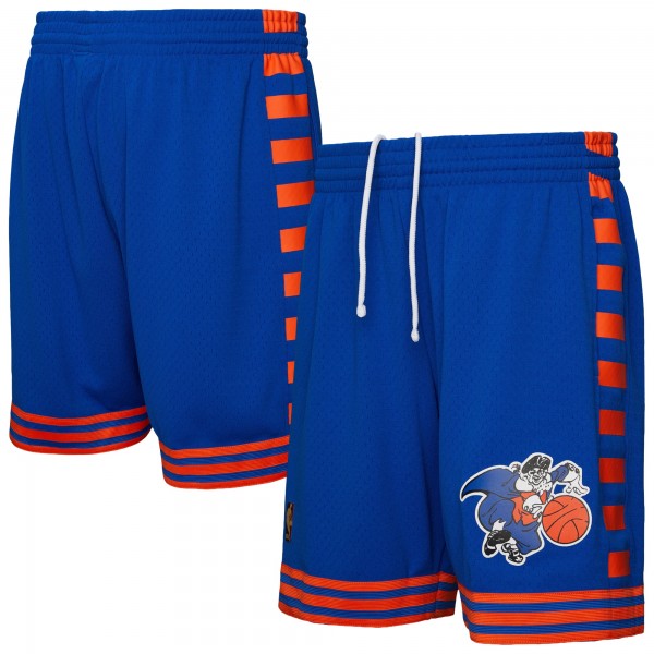 New York Knicks Mitchell & Ness Blue 2005/06 Swingman Shorts