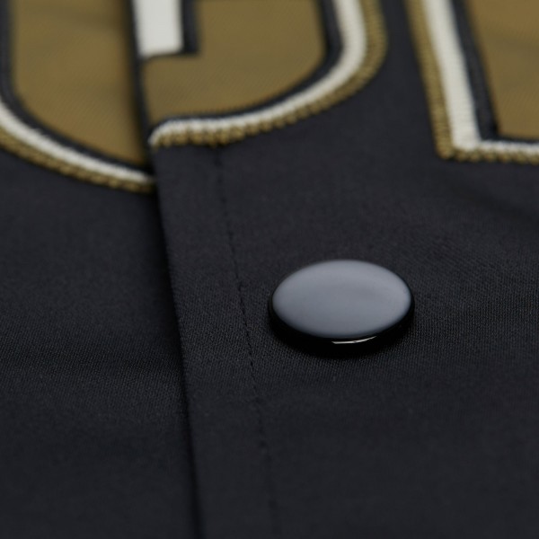 Milwaukee Bucks Mitchell & Ness Olive/Black Clutch Satin Raglan Full-Snap Jacket