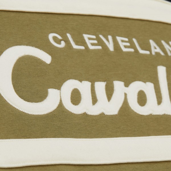 Cleveland Cavaliers Mitchell & Ness Olive/Black Double Clutch Head Coach Hoodie