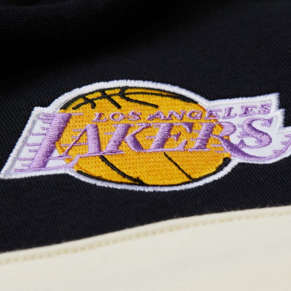Толстовка Los Angeles Lakers Mitchell & Ness Olive/Black Double Clutch Head Coach