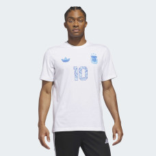 Футболка Lionel Messi Argentina National Team adidas 2026 Away Jersey Hook Name & Number - White