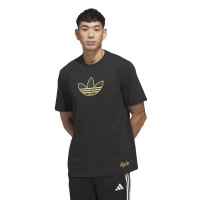 Spain National Team adidas 2026 Away Jersey Hook T-Shirt - Black