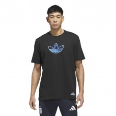 Argentina National Team adidas 2026 Away Jersey Hook T-Shirt - Black