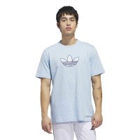 Italy National Team adidas 2026 Away Jersey Hook T-Shirt - Light Blue
