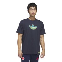 Colombia National Team adidas 2026 Away Jersey Hook T-Shirt - Navy