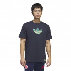 Colombia National Team adidas 2026 Away Jersey Hook T-Shirt - Navy