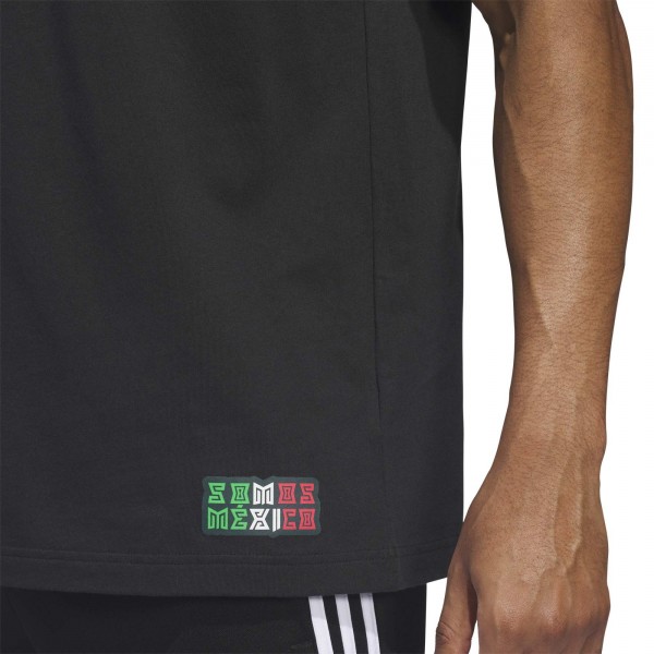 Mexico National Team adidas 2026 Away Jersey Hook T-Shirt - Black