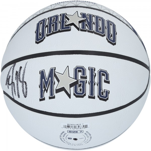 Dwight Howard Orlando Magic Autographed Fanatics Authentic Wilson 2024-25 City Edition Collector Basketball