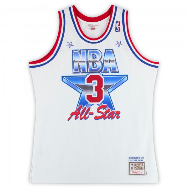 Patrick Ewing New York Knicks Autographed Fanatics Authentic Mitchell & Ness 1991 All-Star Game Authentic Jersey