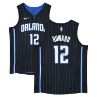 Игровая джерси Dwight Howard Orlando Magic Autographed Fanatics Authentic Black Icon Edition Nike Swingman