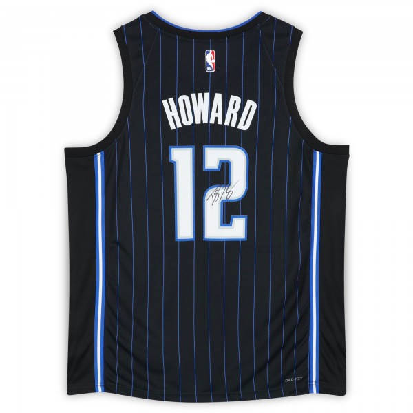 Игровая джерси Dwight Howard Orlando Magic Autographed Fanatics Authentic Black Icon Edition Nike Swingman
