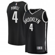 Игровая джерси Brooklyn Nets Drake Powell Fanatics Black Fast Break Replica - Icon Edition