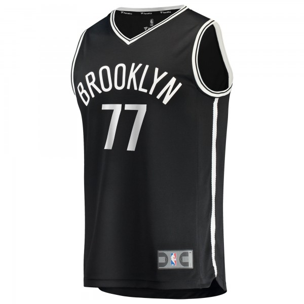 Игровая джерси Brooklyn Nets Ben Saraf Fanatics Black Fast Break Replica - Icon Edition