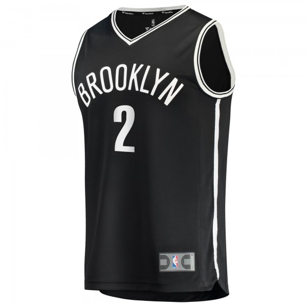 Игровая джерси Подростковая Brooklyn Nets Daniel Wolf Fanatics Black Fast Break Replica - Icon Edition