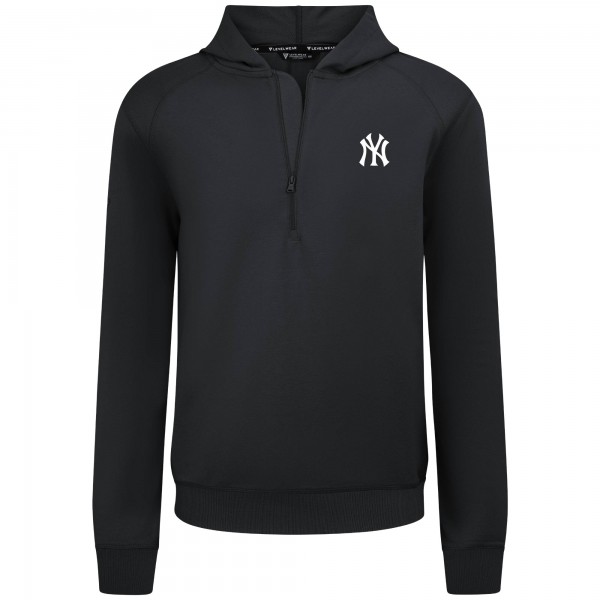 Кофта на короткой молнии New York Yankees Levelwear Black Technic Insignia