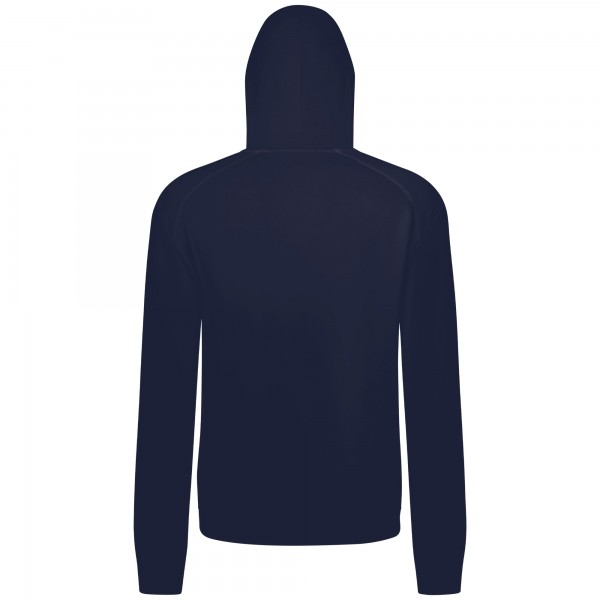Los Angeles Dodgers Levelwear Navy Mandate Carve Tri-Blend Hoodie