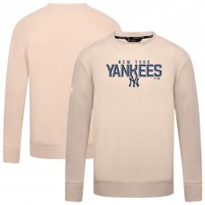 Кофта New York Yankees Levelwear Khaki Mandate Carve Tri-Blend