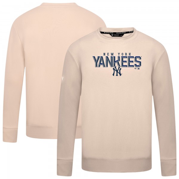 Кофта New York Yankees Levelwear Khaki Mandate Carve Tri-Blend