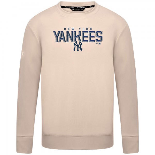 Кофта New York Yankees Levelwear Khaki Mandate Carve Tri-Blend
