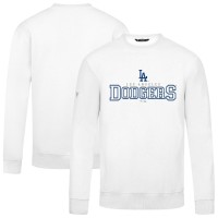 Los Angeles Dodgers Levelwear White Zane Journey Sweatshirt