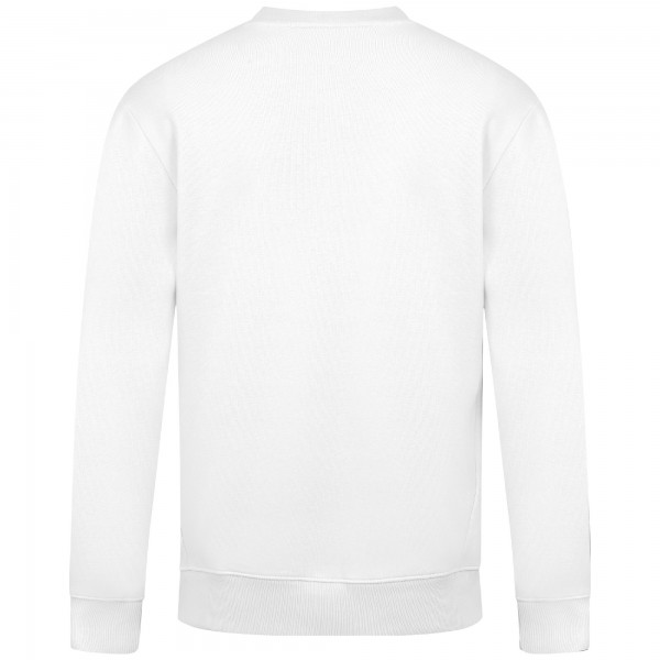 Los Angeles Dodgers Levelwear White Zane Banner Arch Sweatshirt