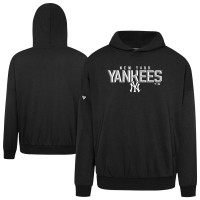 Толстовка New York Yankees Levelwear Black Contact Carve